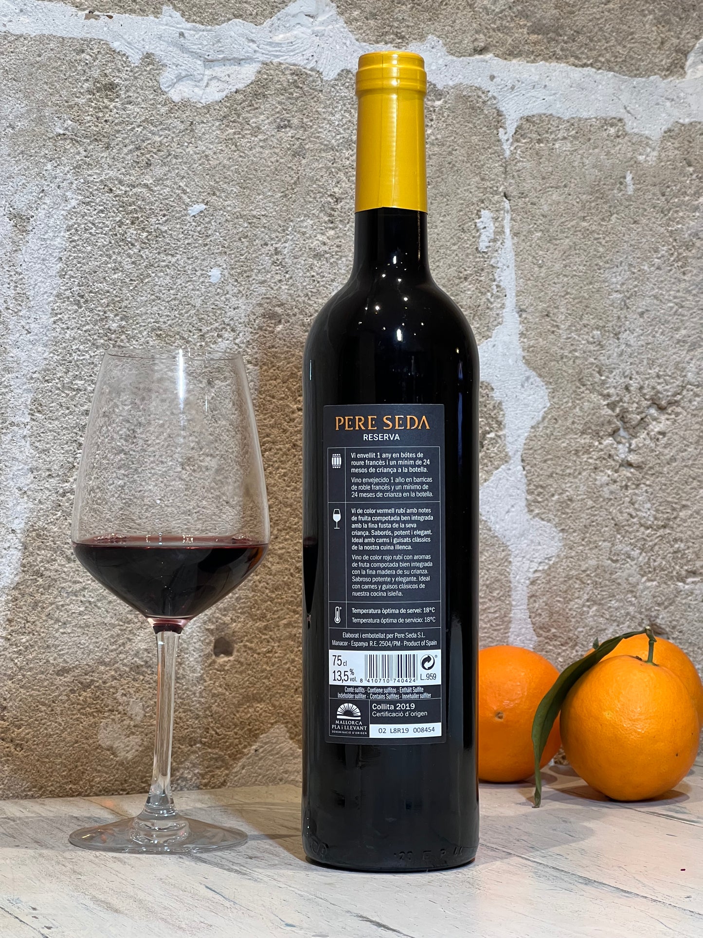 Pere Seda Reserva Rotwein - Majovida Islas Baleares S.L.