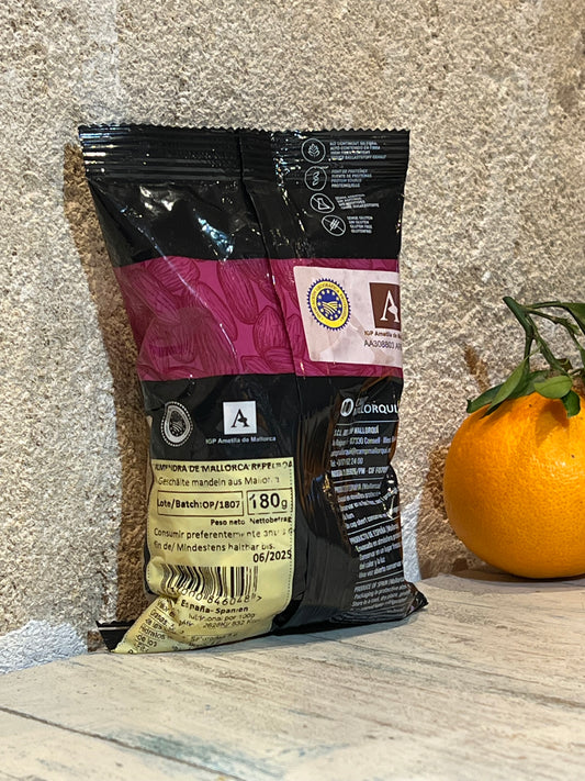 Mandeln 180 g – Knuspriger Genuss aus Mallorca - Majovida Islas Baleares S.L.