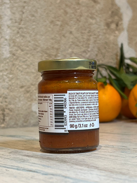 Tomatensauce mit weißem Trüffel - Majovida Islas Baleares S.L.