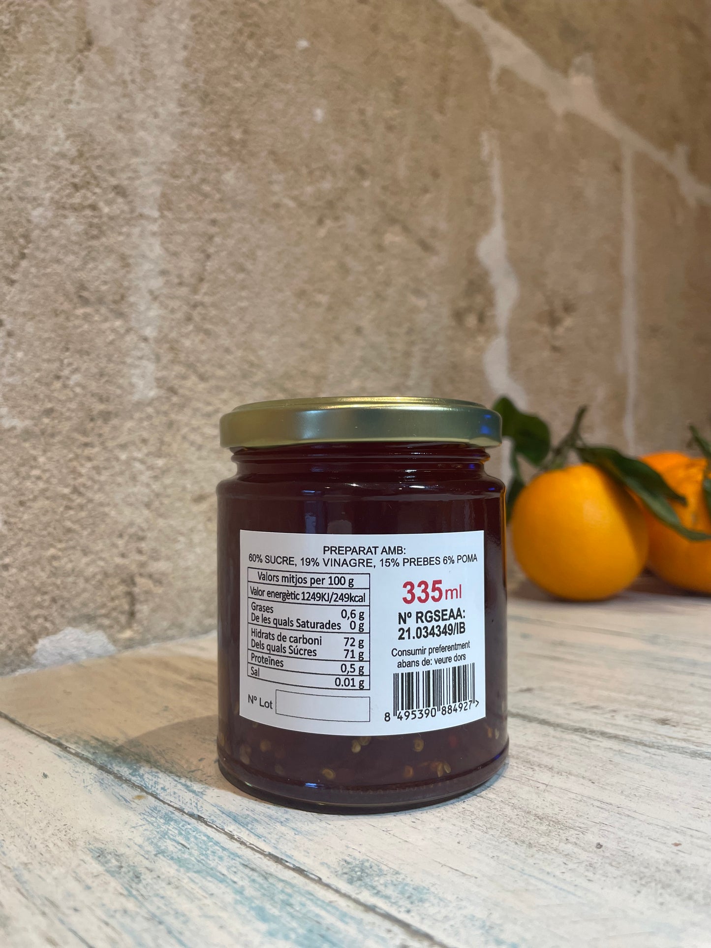 Mermelada de Pimientos Picantes - Majovida Islas Baleares S.L.