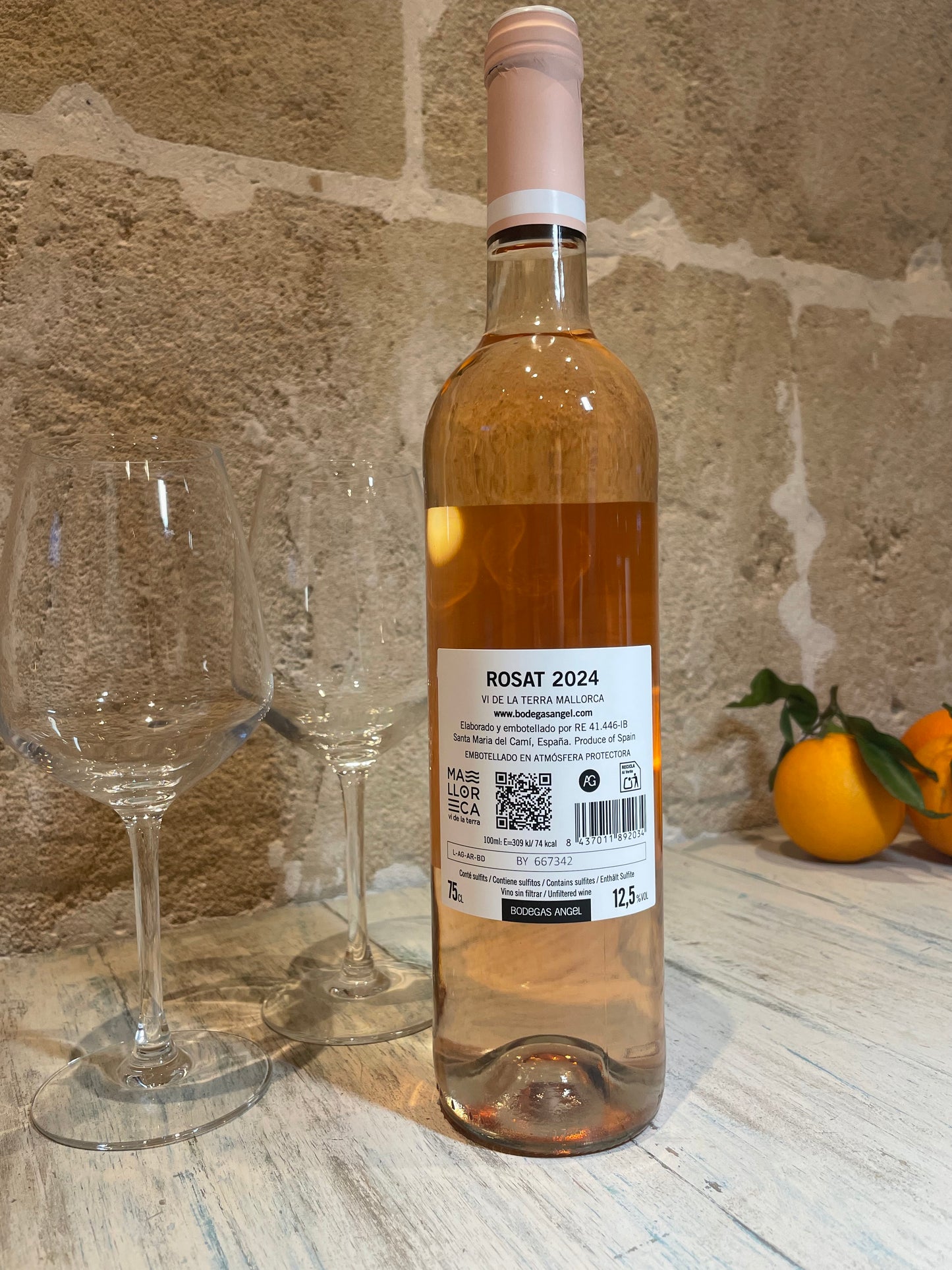 Roséwein Àngel Rosat von Bodegas Àngel - Majovida Islas Baleares S.L.