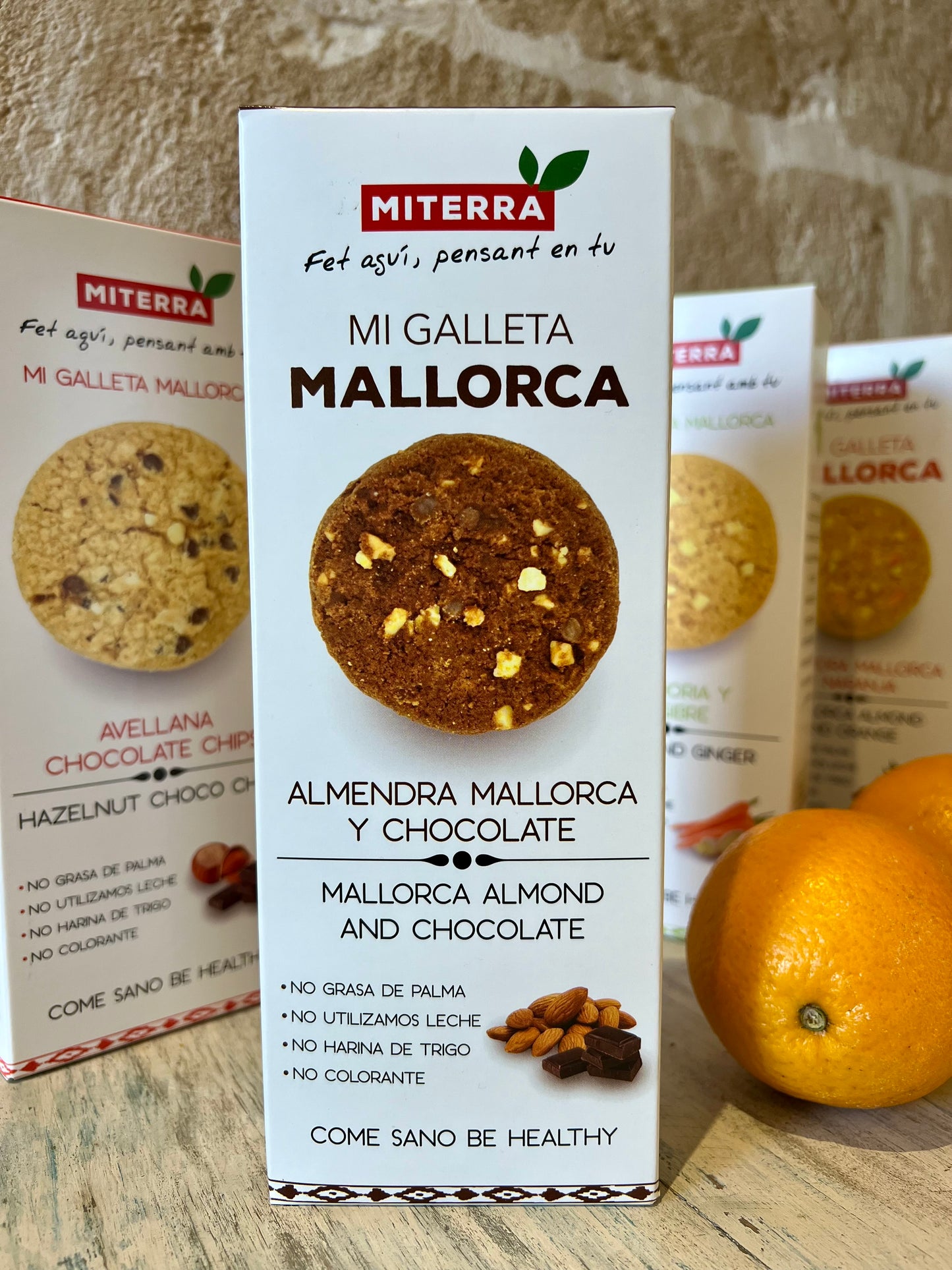 Miterra Mandel und Schokoladen Kekse - Majovida Islas Baleares S.L.