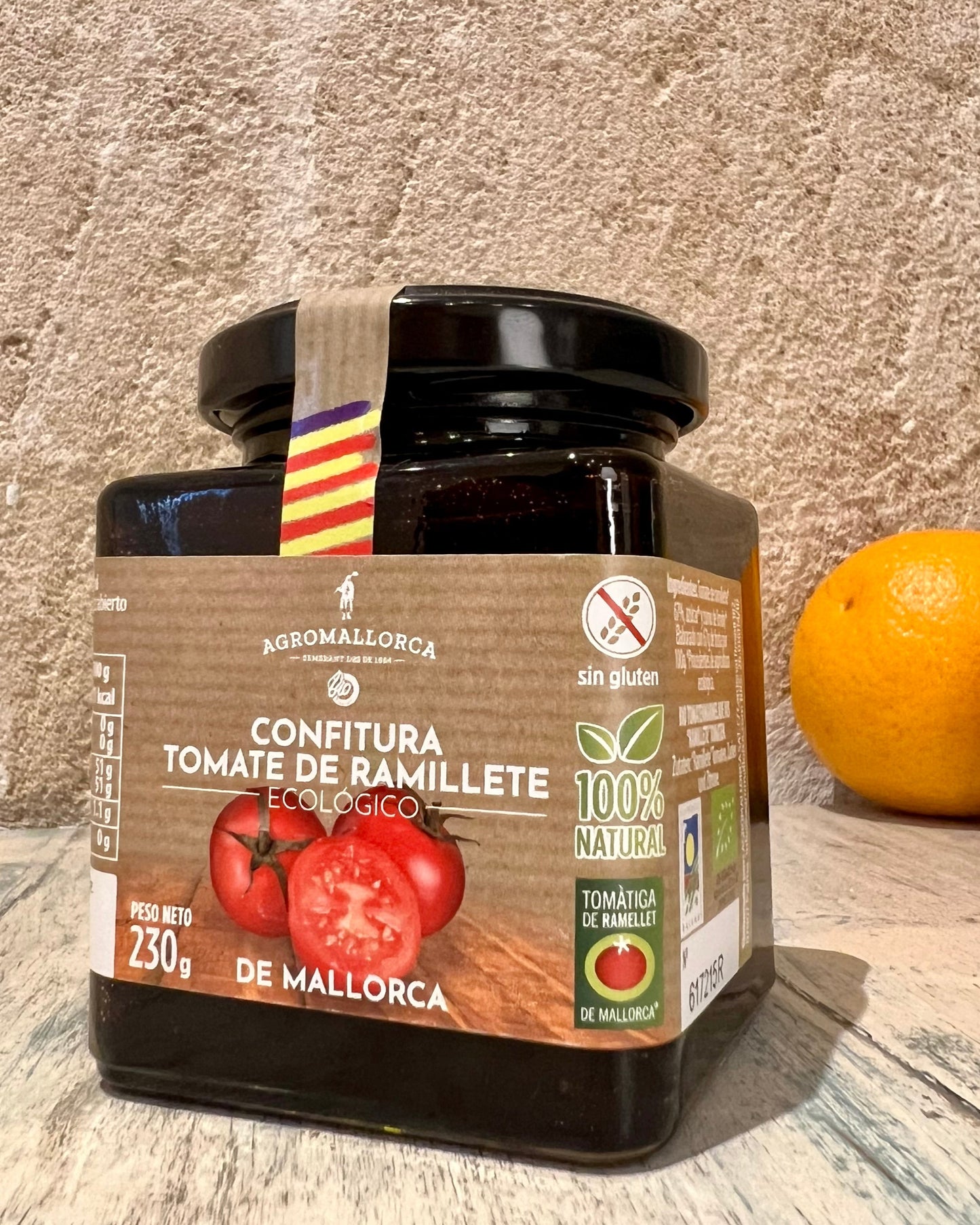 Bio-Konfitüre aus Ramallet-Tomaten - Majovida Islas Baleares S.L.