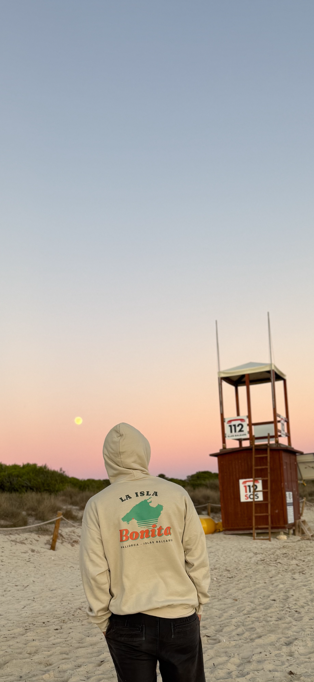 Majovida Hoodie “La Isla Bonita” – Back Print | Unisex