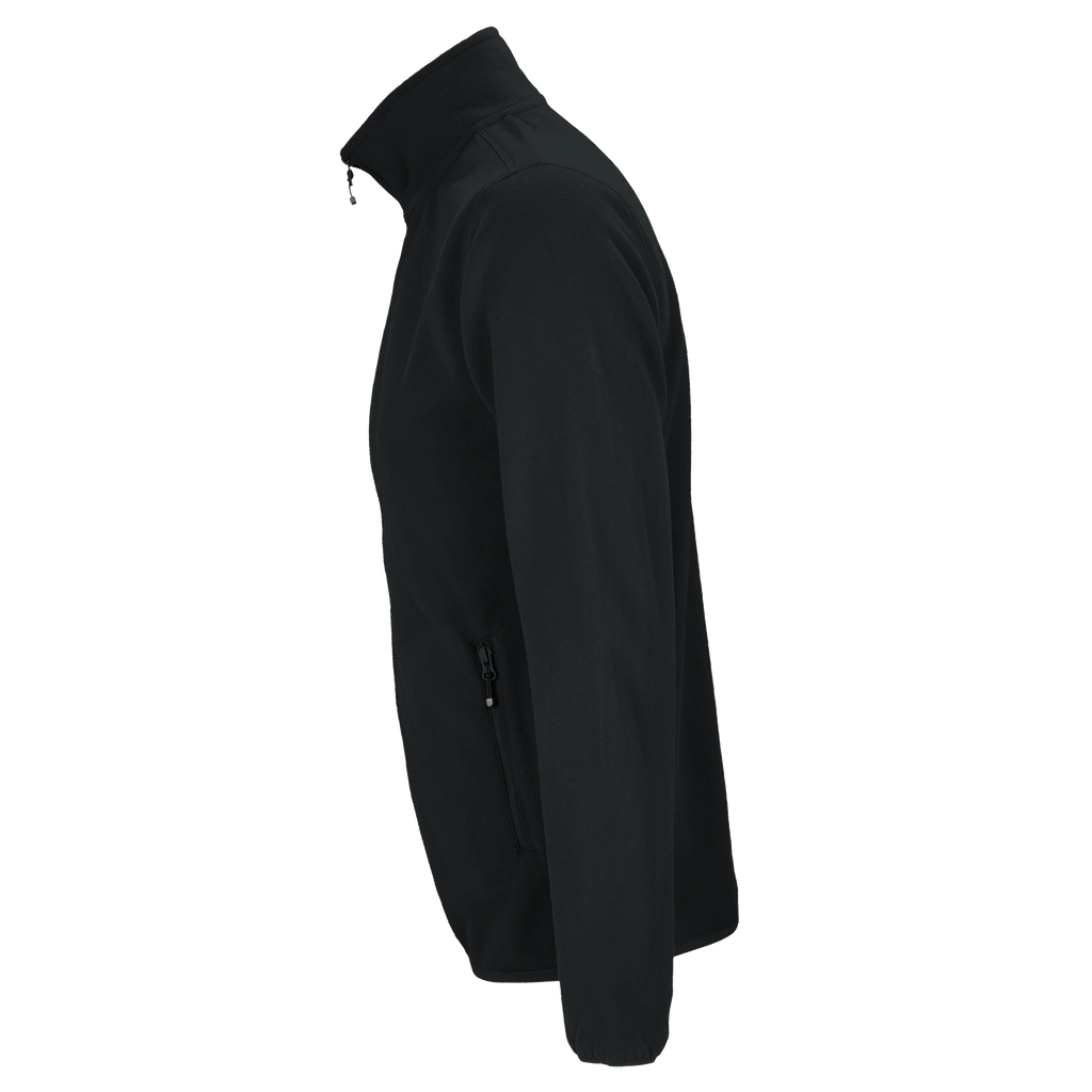 Majovida Fleecejacke Schwarz – Ansicht 5