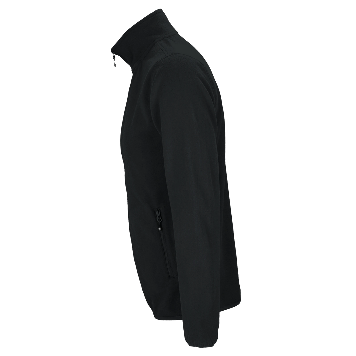 Majovida Fleecejacke Schwarz – Ansicht 5