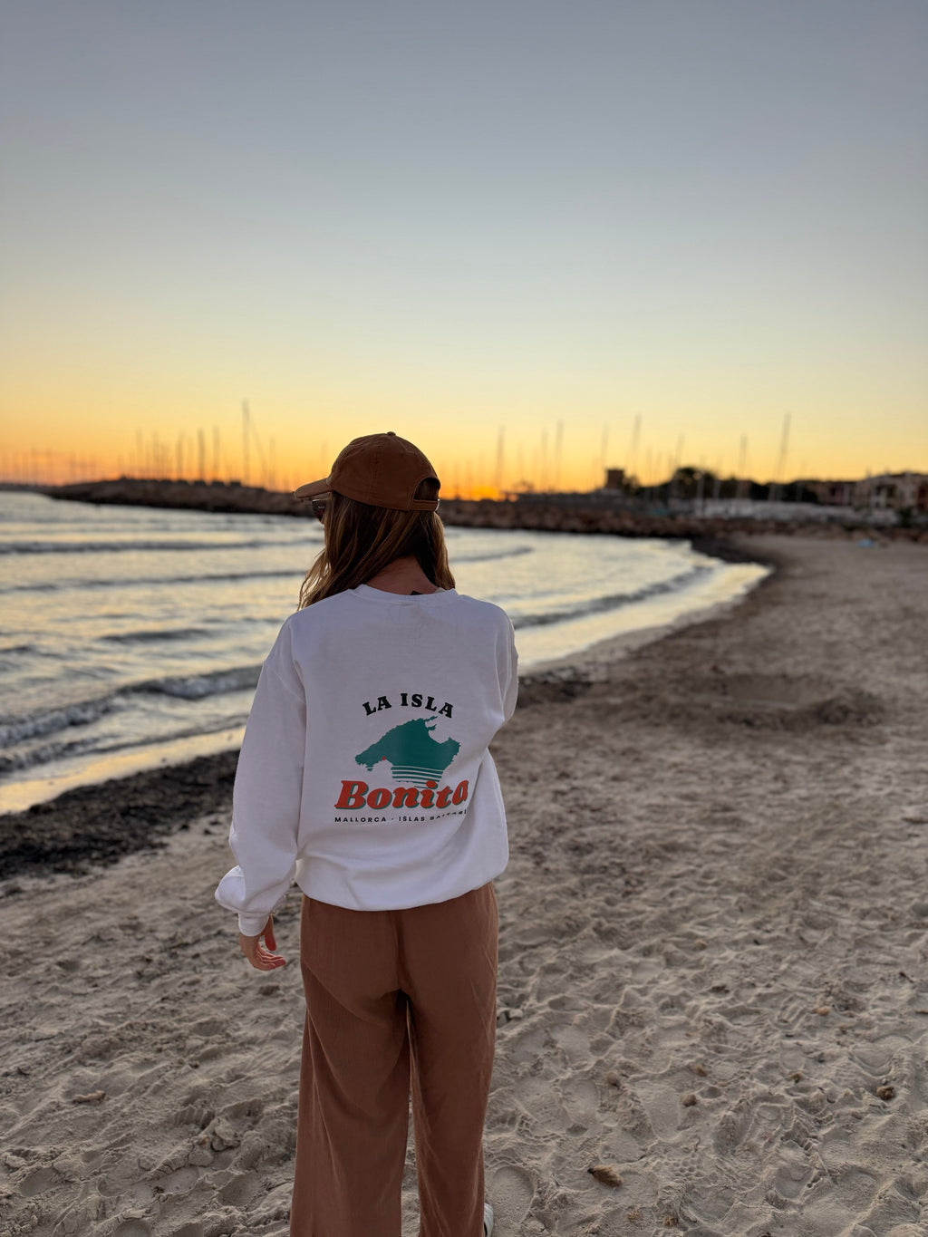 Sweat-shirt Majovida « La Isla Bonita » – Impression dos | Unisexe