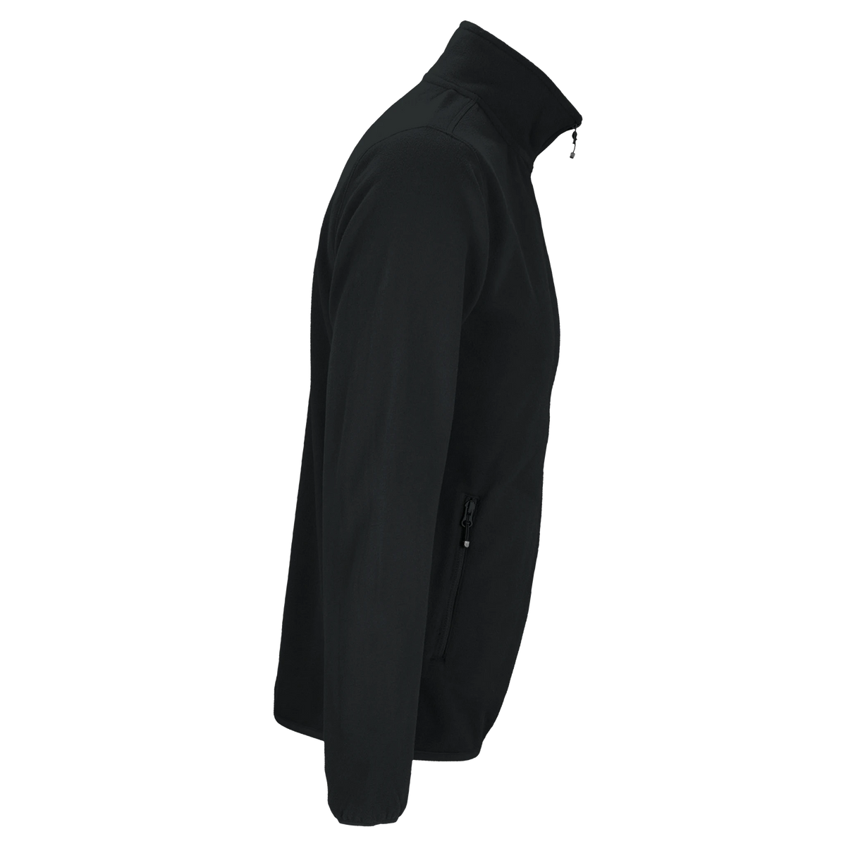 Majovida Fleecejacke Schwarz – Ansicht 2
