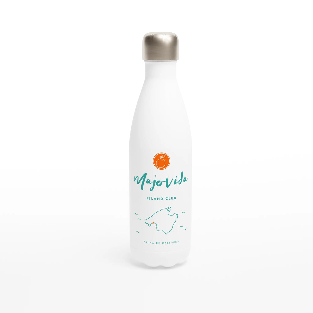 Majovida Island Club Thermosflasche aus Edelstahl – Mallorca-Design im Detail