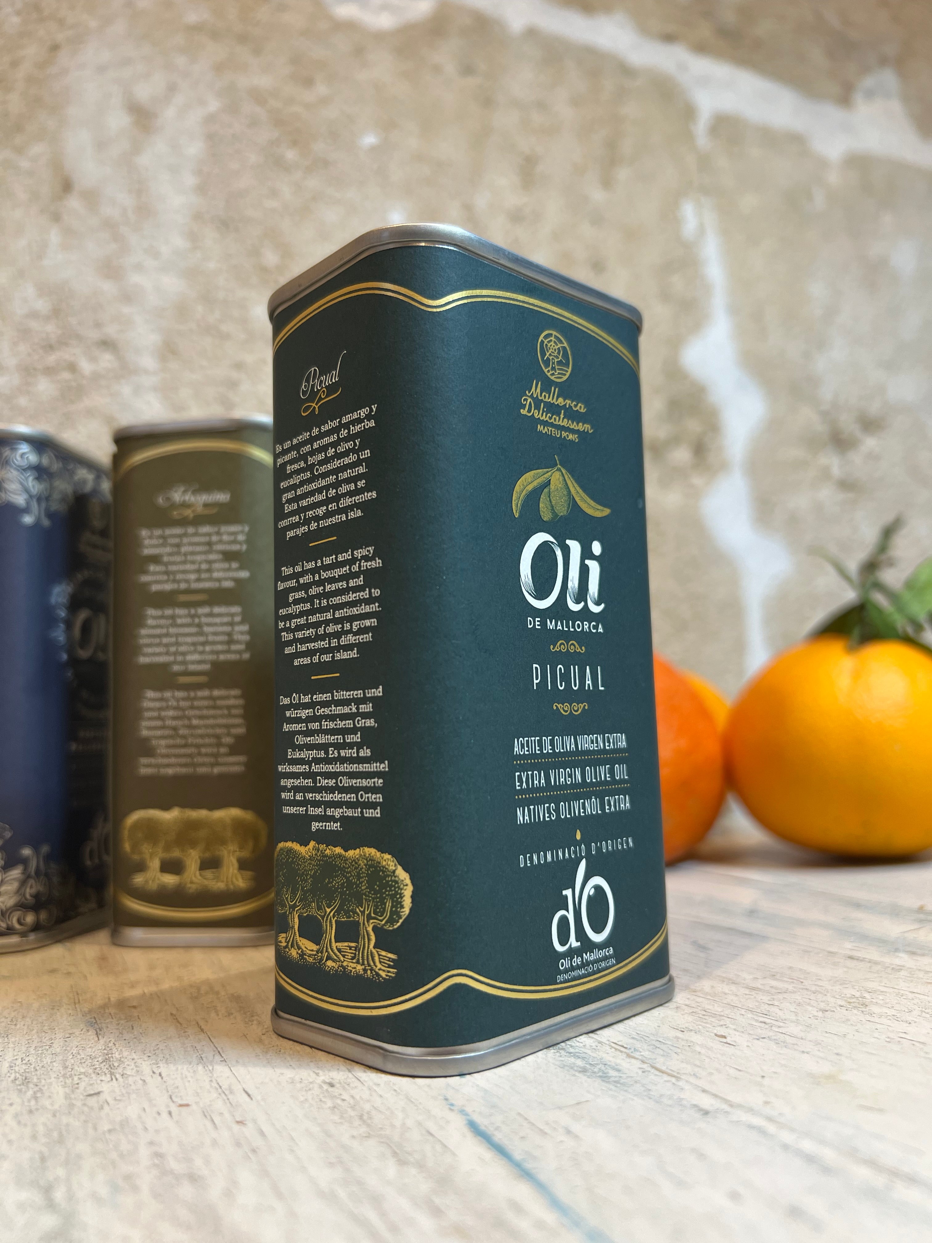 Olivenöl Extra Virgen - Picual Sorte - Majovida Islas Baleares S.L.