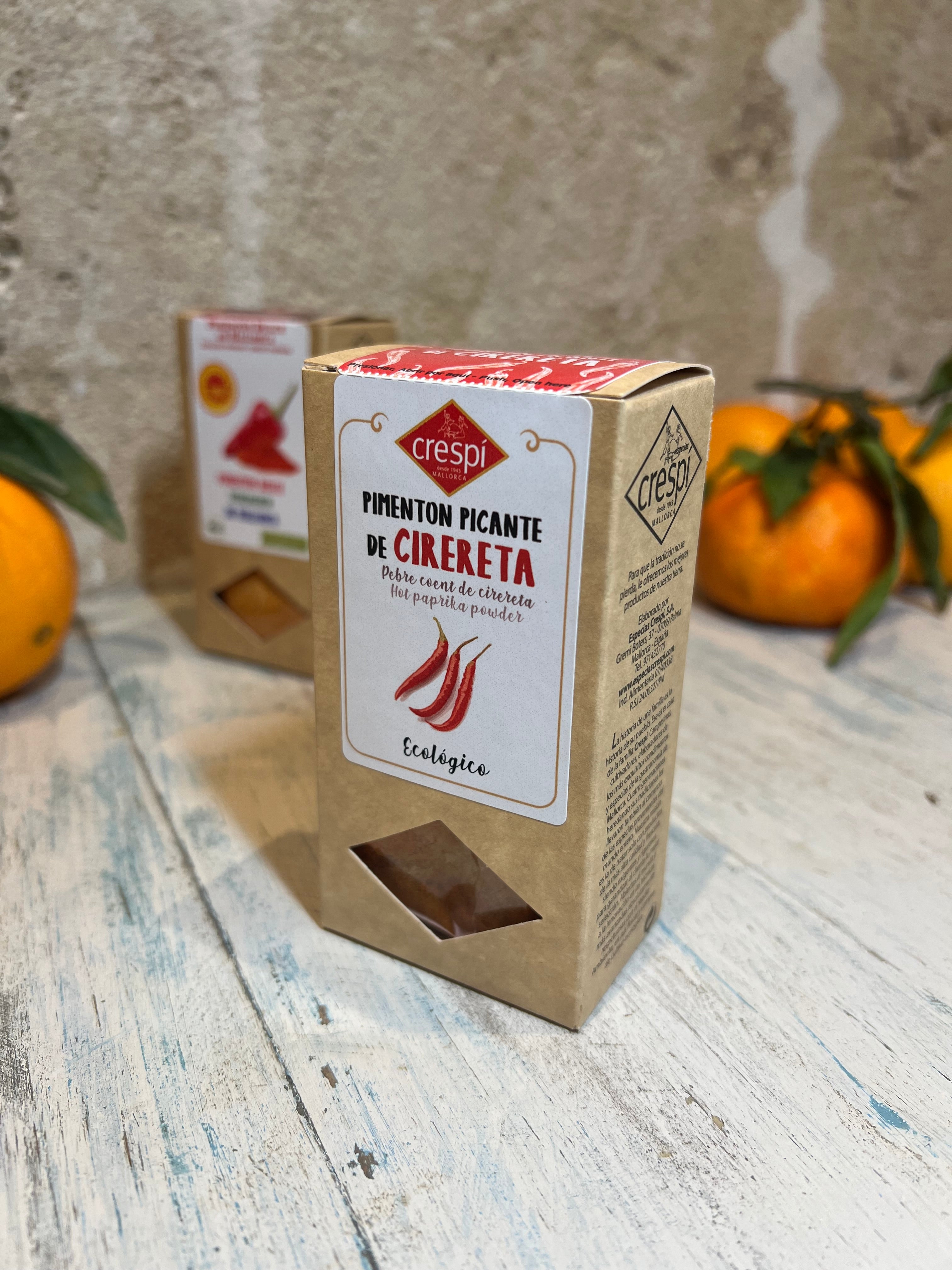 Gewürz Pimentón Picante de Cirereta - Majovida Islas Baleares S.L.