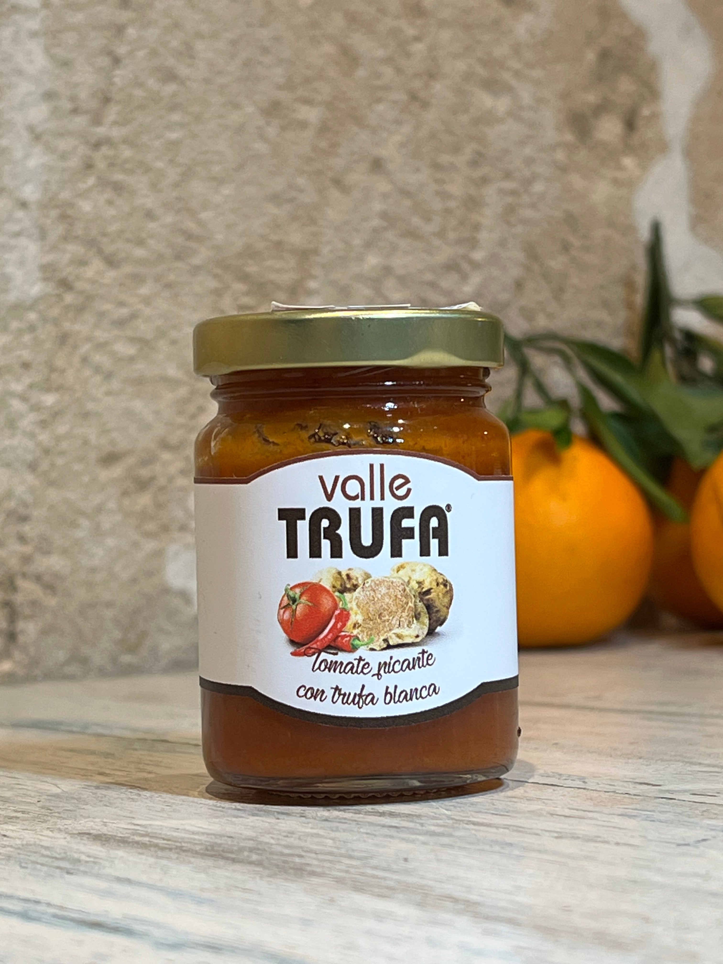 Tomatensauce mit weißem Trüffel - Majovida Islas Baleares S.L.