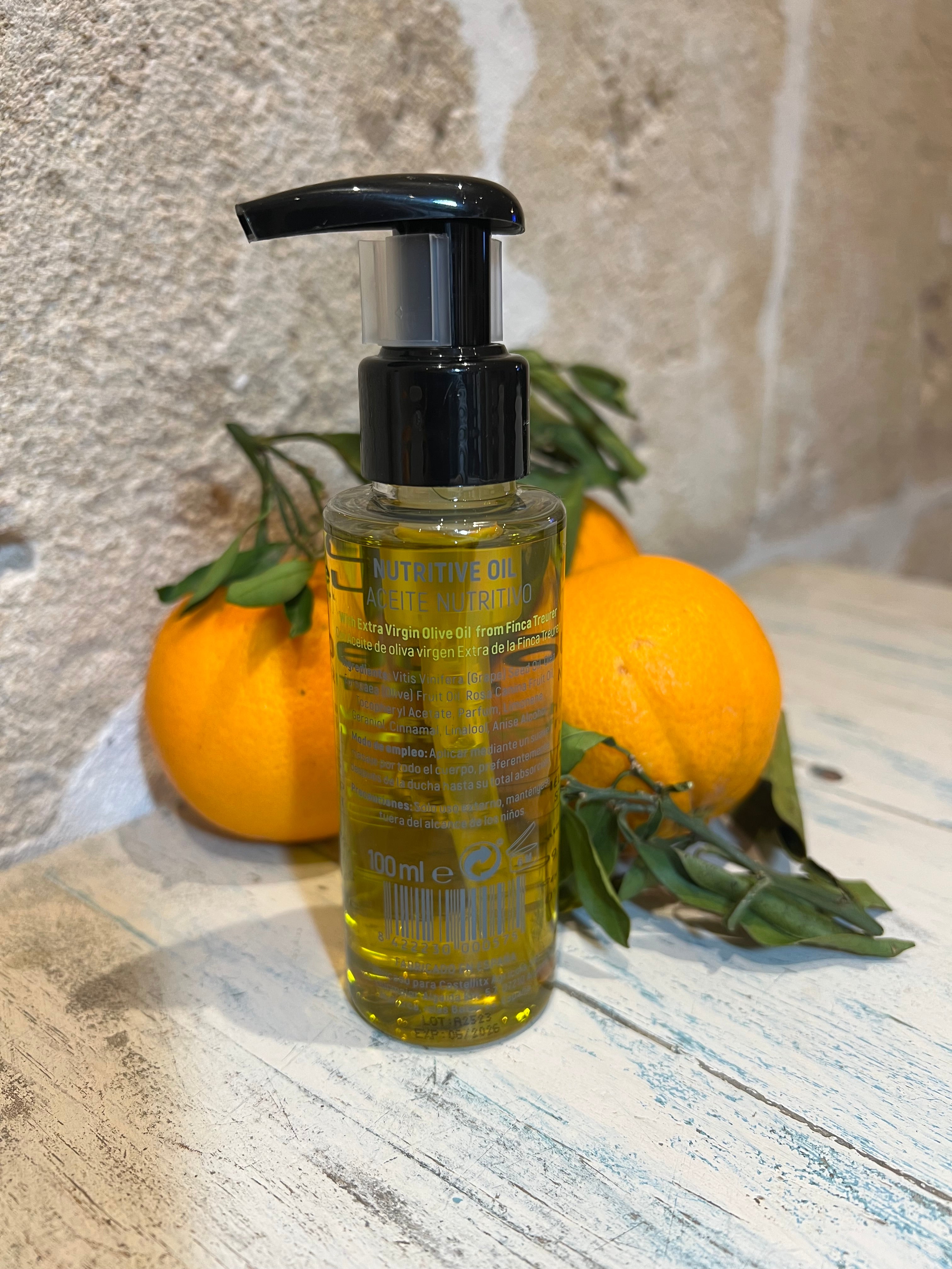 Treurer SuperOil – Nährendes Pflegeöl mit nativem Olivenöl extra - Majovida Islas Baleares S.L.