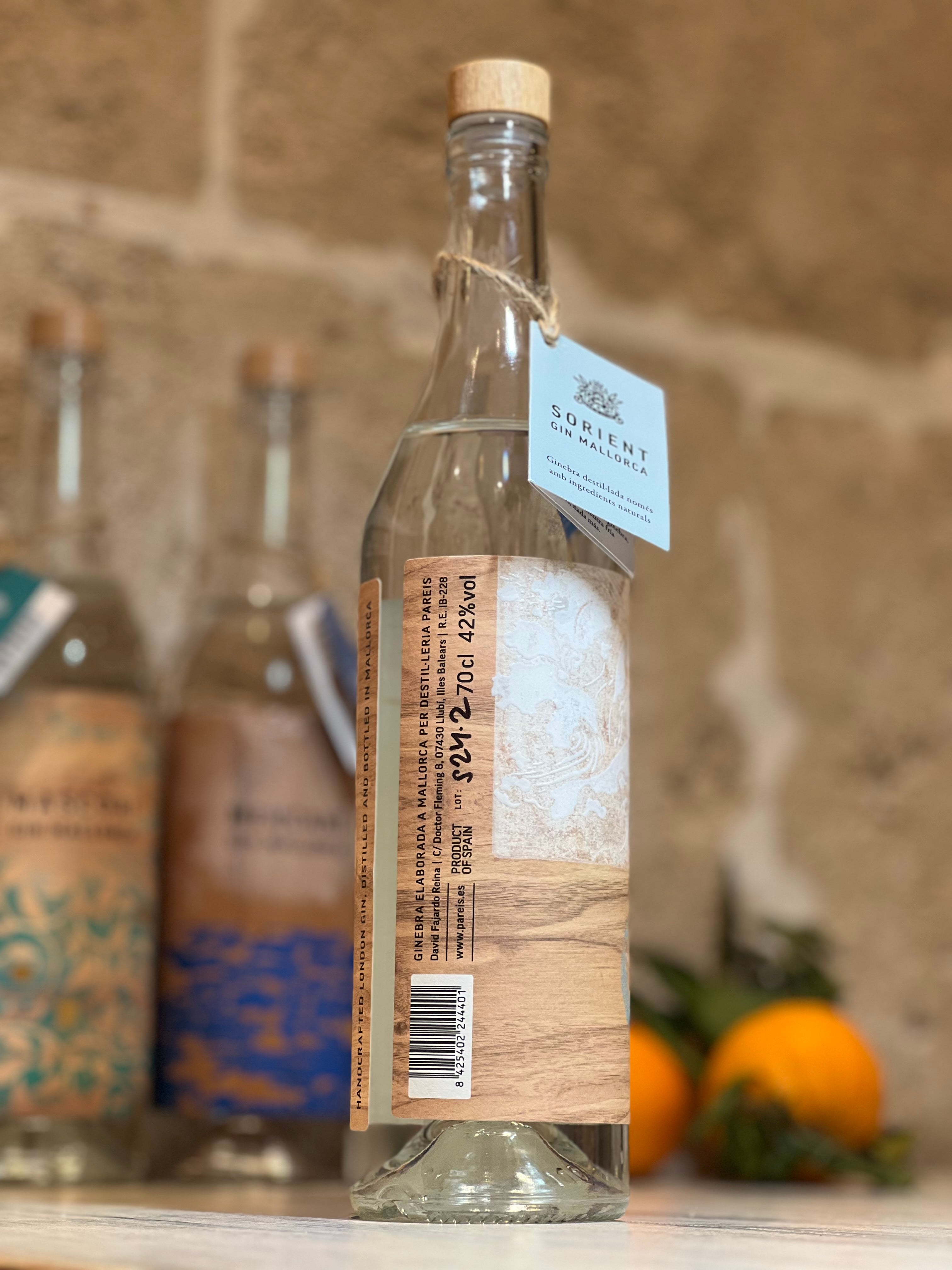 Sorient Gin Pareis - Majovida Islas Baleares S.L.