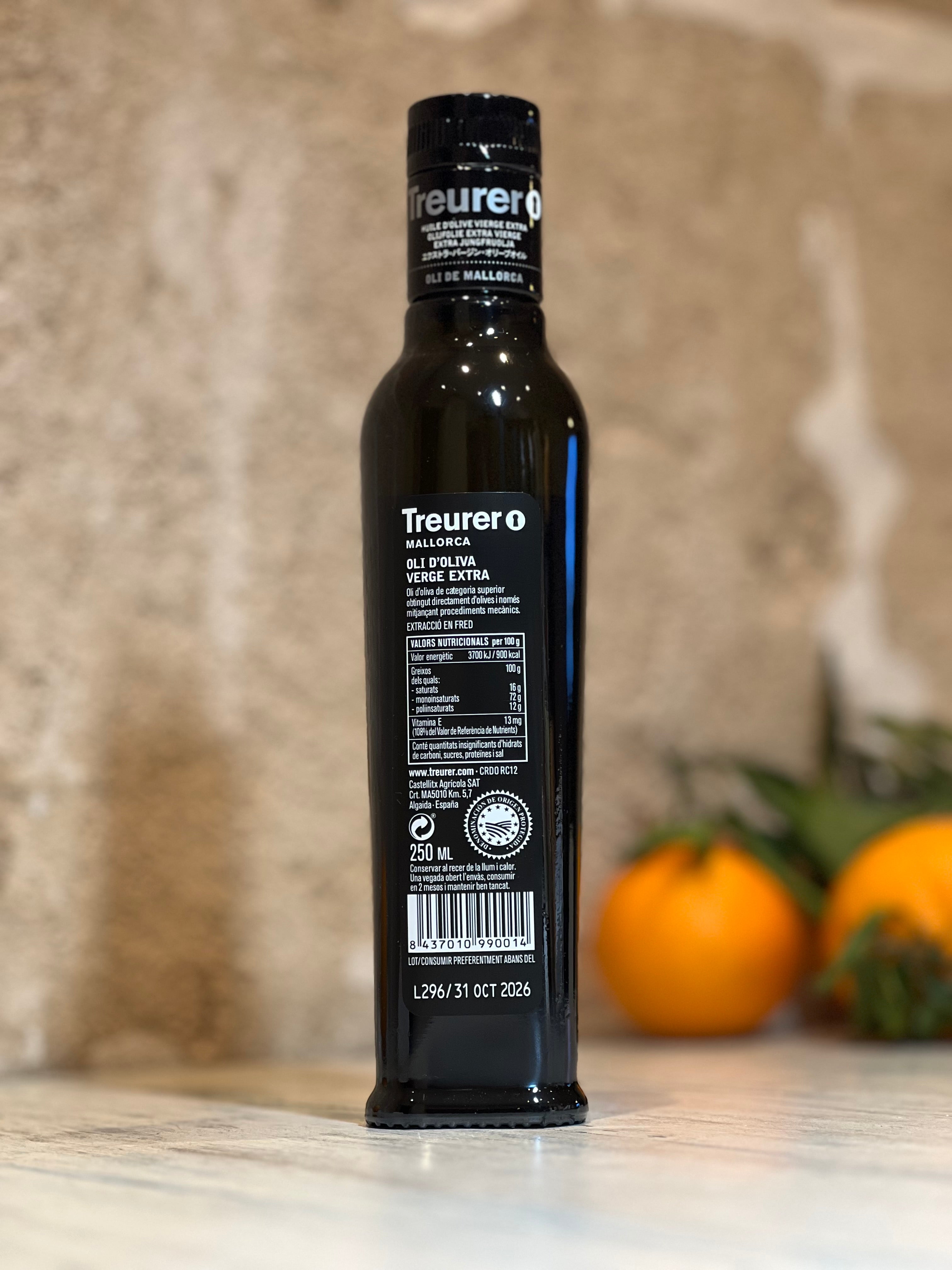 Treurer Extra Natives Olivenöl Arbequina - Majovida Islas Baleares S.L.