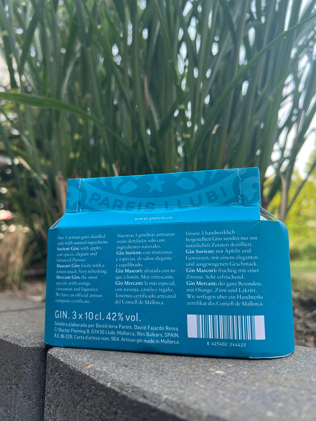 Gin Set Pareis - Majovida Islas Baleares S.L.