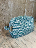 Ovale Kosmetiktasche – Fouta-Style mit wasserabweisendem Innenfutter - Majovida Islas Baleares S.L.