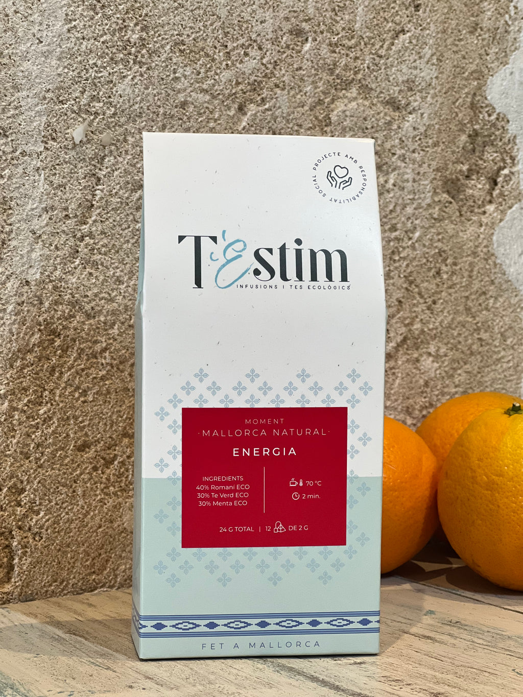 Energy Tee von T’Estim - Majovida Islas Baleares S.L.