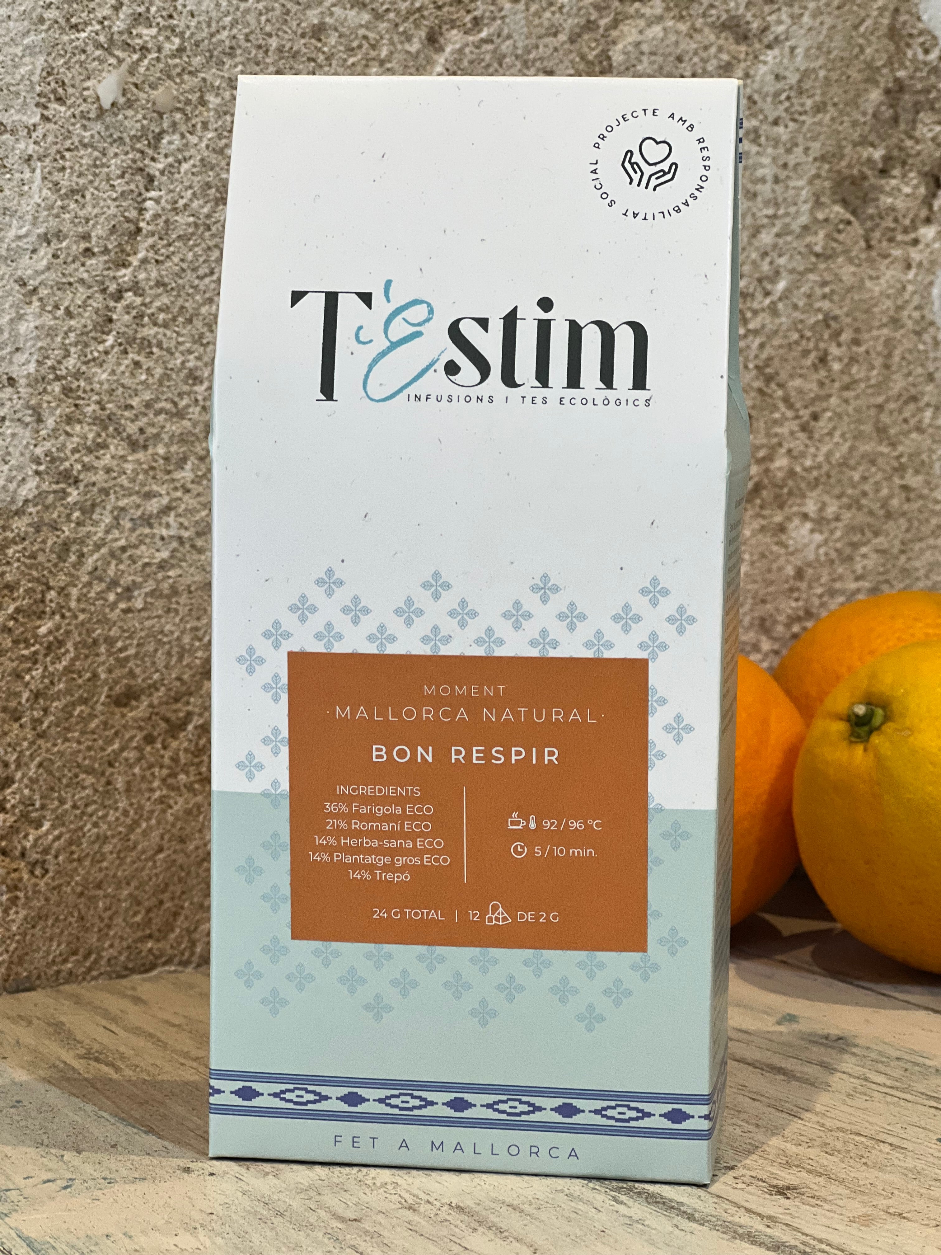 Hals- und Rachen Tee von T’Estim - Majovida Islas Baleares S.L.