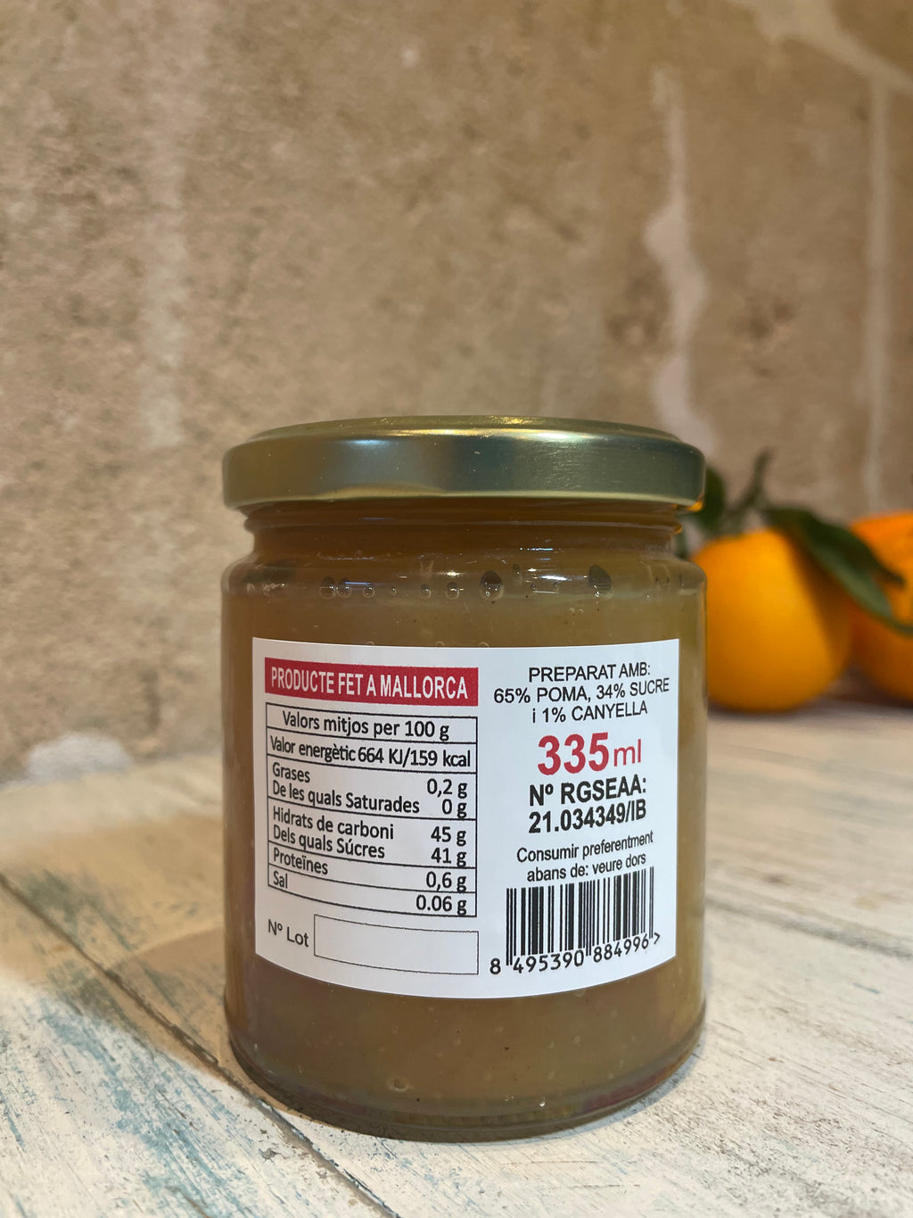 Apfel-Zimt-Marmelade von Sa Roqueta - Majovida Islas Baleares S.L.