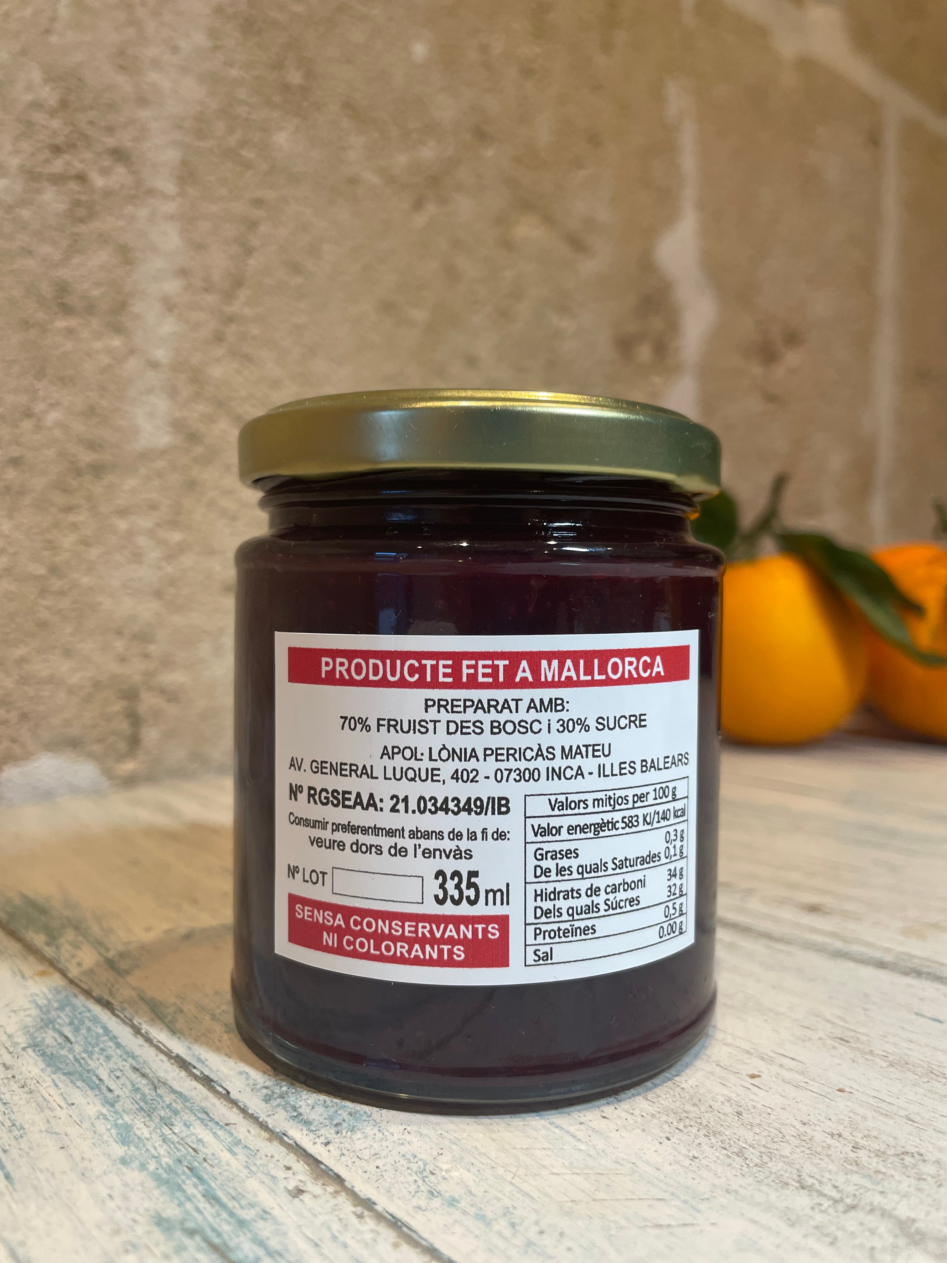 Waldfruchtmarmelade von Sa Roqueta - Majovida Islas Baleares S.L.