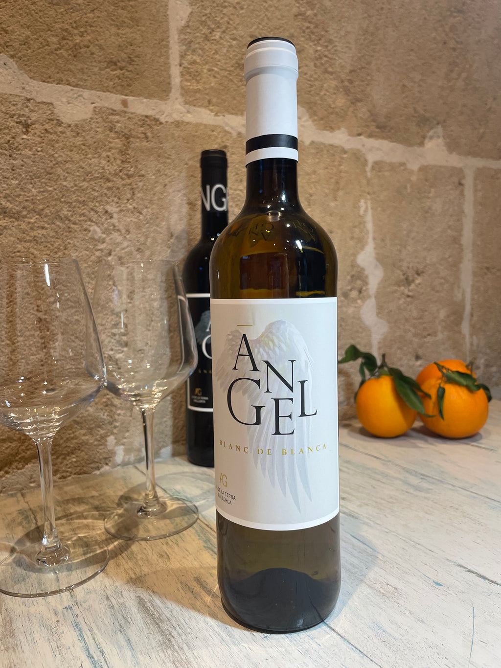 Weißwein Àngel Blanc de Blanca von Bodegas Angel - Majovida Islas Baleares S.L.