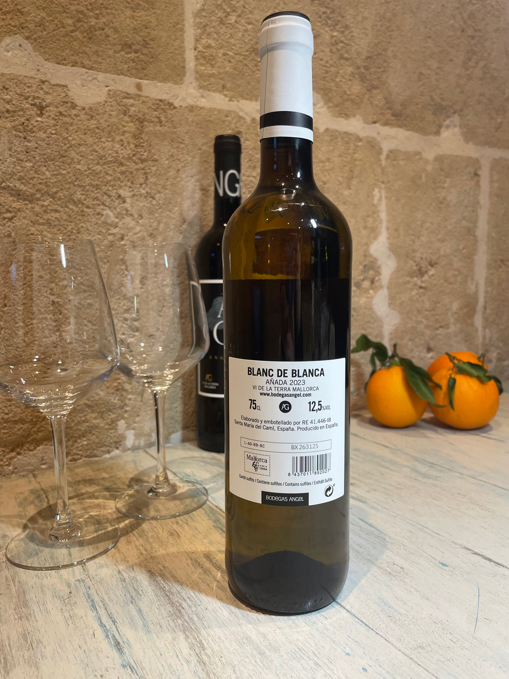Weißwein Àngel Blanc de Blanca von Bodegas Angel - Majovida Islas Baleares S.L.
