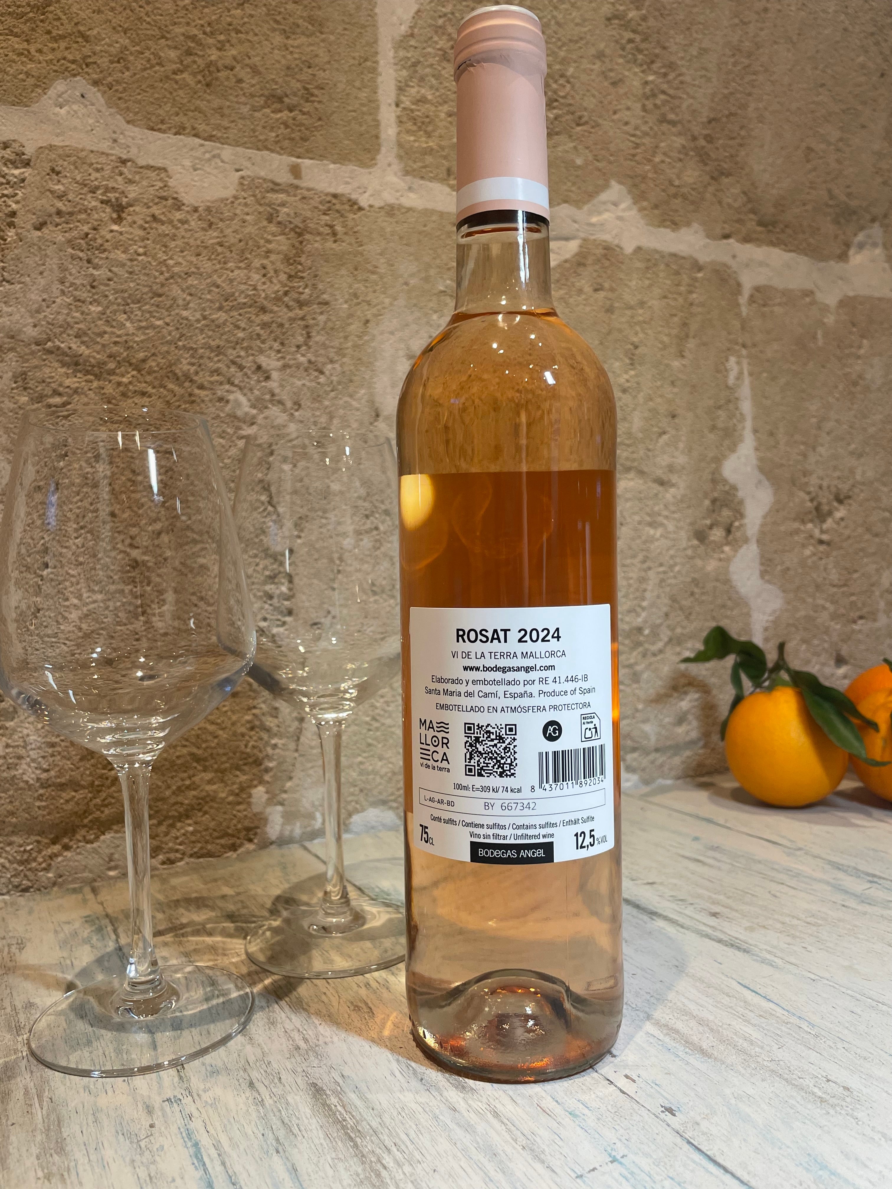 Roséwein Àngel Rosat von Bodegas Àngel - Majovida Islas Baleares S.L.