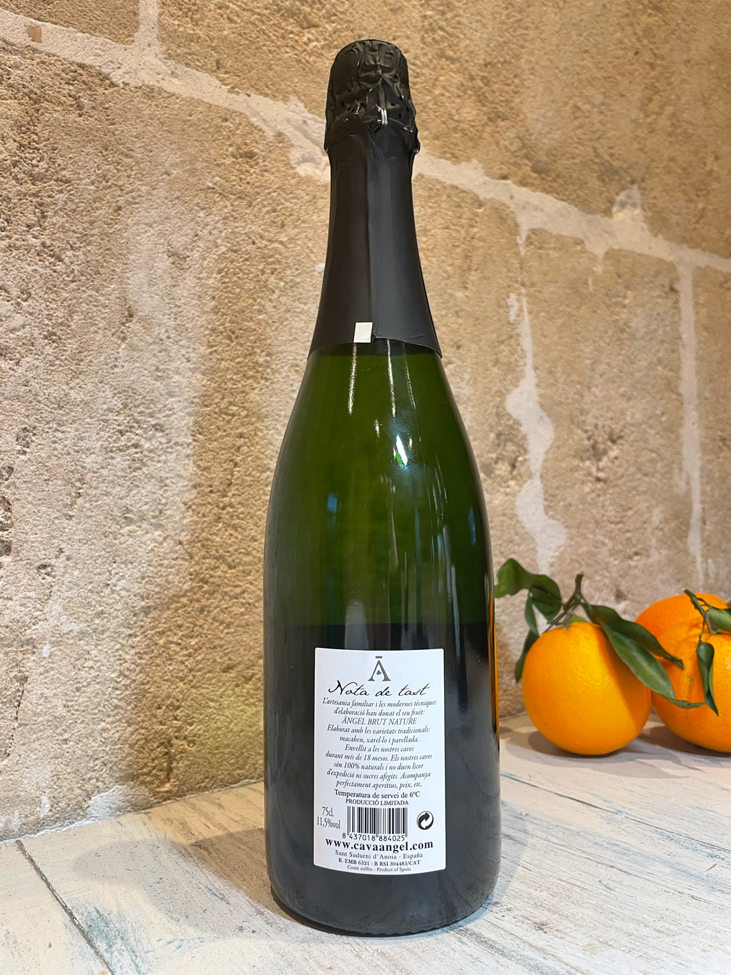 Cava Brut Nature Reserva von Bodegas Àngel - Majovida Islas Baleares S.L.