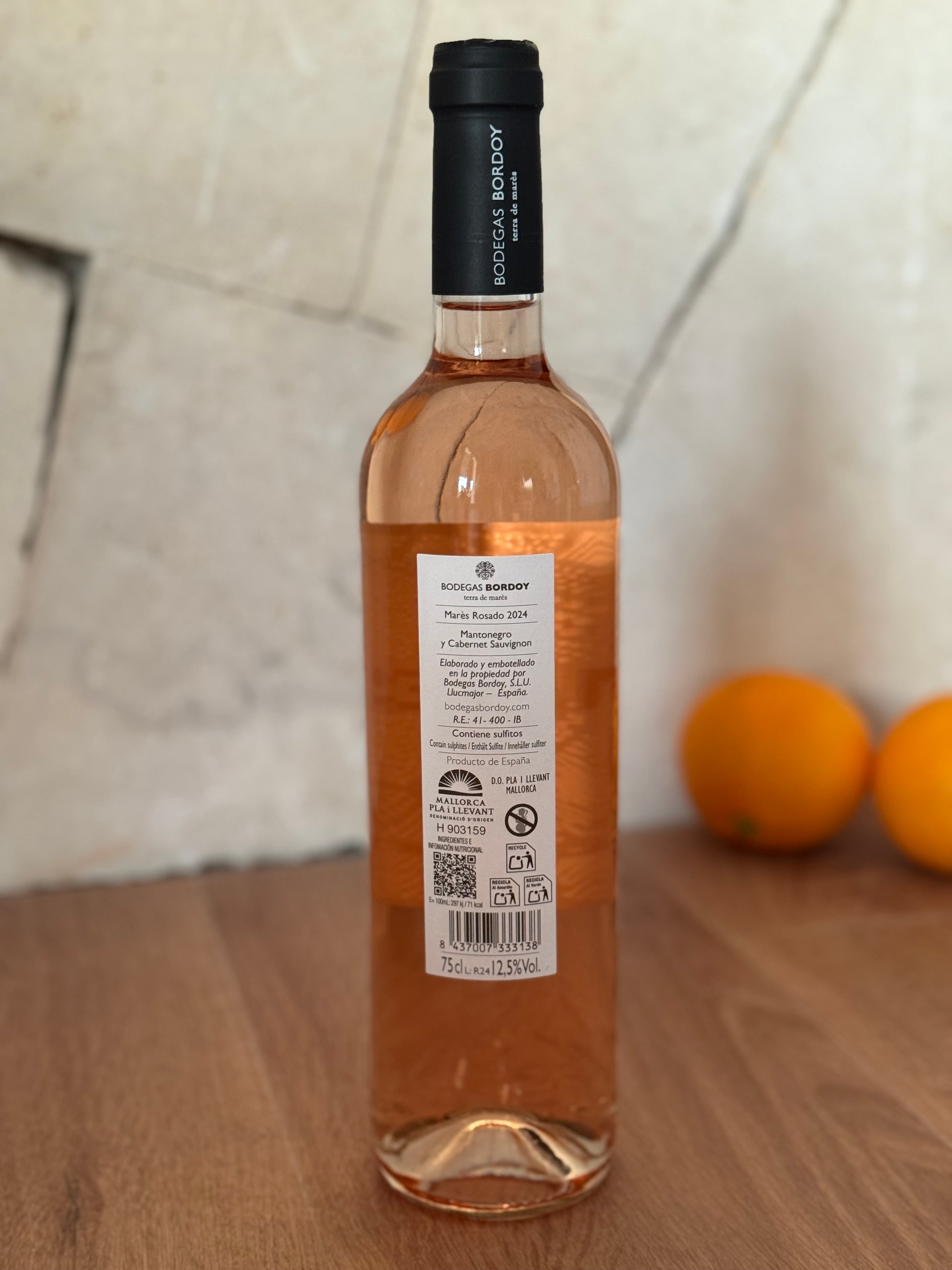 MARÈS Rosado Joven Rosé Wein - Majovida Islas Baleares S.L.