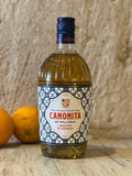 Glasflasche Canonita 18% Vol., 0,75 l, spanischer Orangen Likör aus Mallorca- Majovida Islas Baleares S.L.
