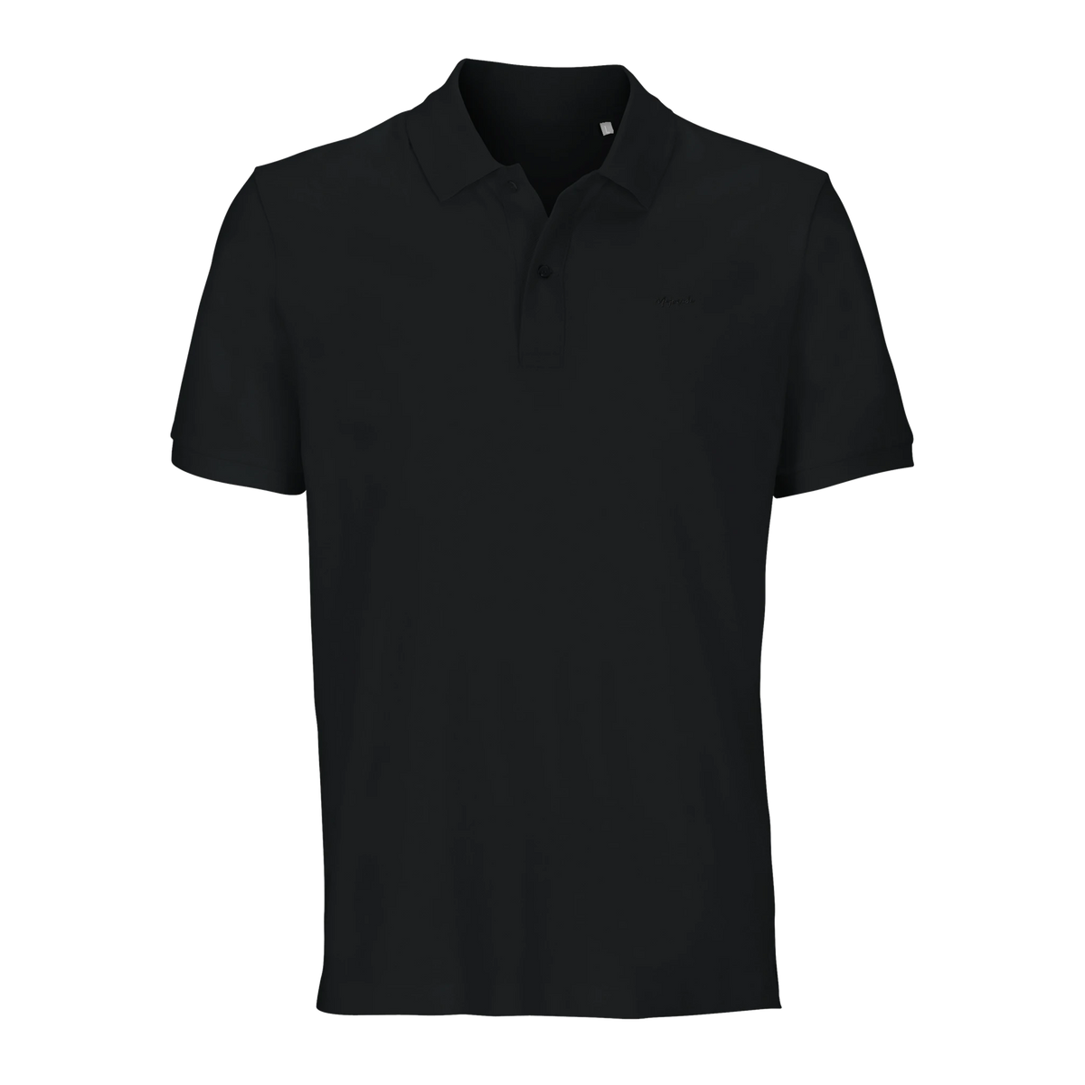 Majovida Poloshirt in Schwarz